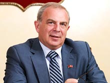   ""     
